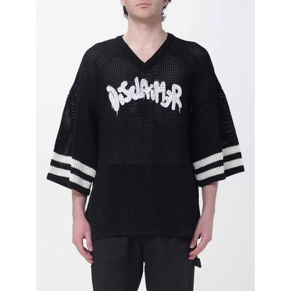 Disclaimer Men Perforated Cotton Knit Disclaimer